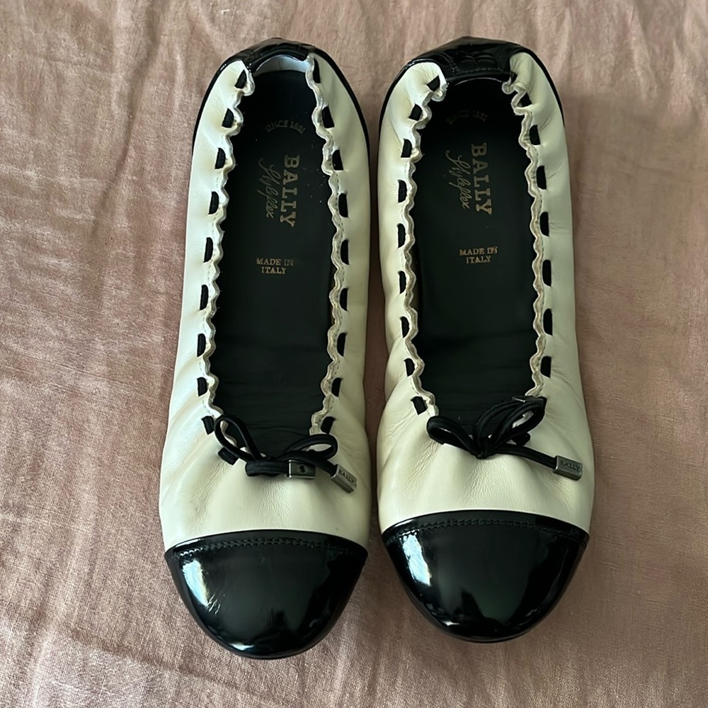 Bally Ballet Flats